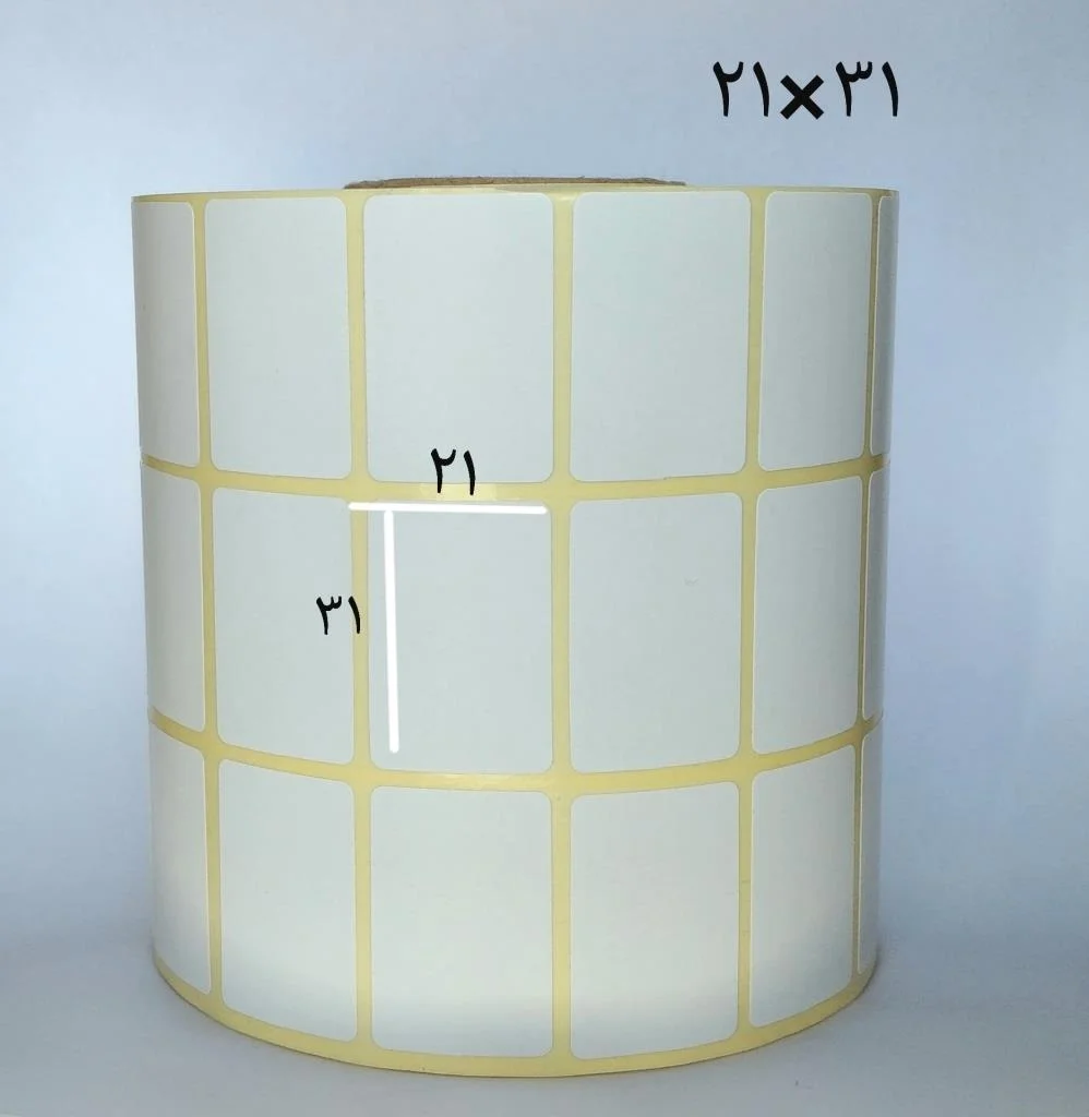 برچسب کاغذی 31×21 سه ستونه 6000 عددی - تصویر 1