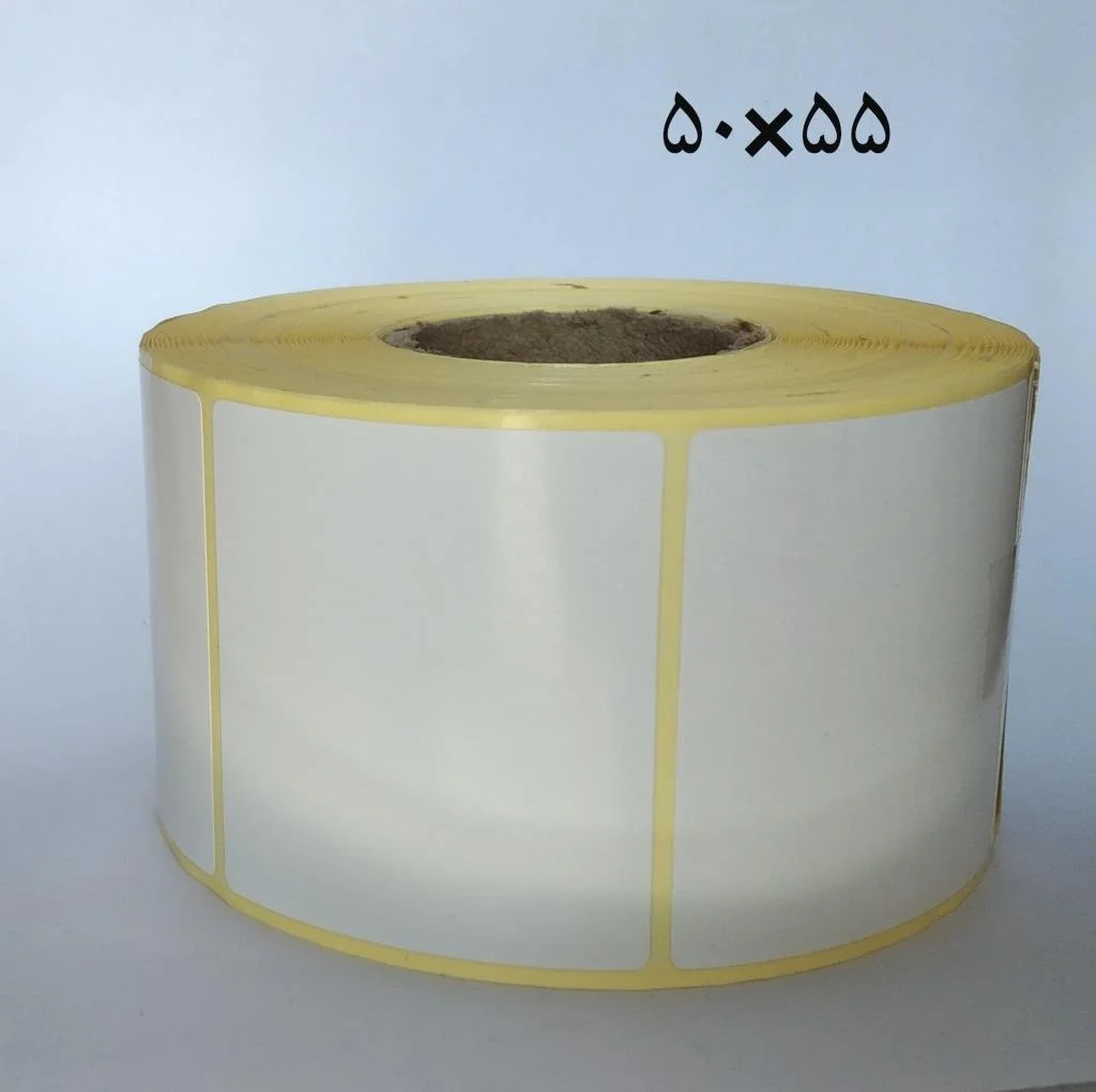 برچسب کاغذی 55×50 تعداد 1000 عددی - تصویر 1
