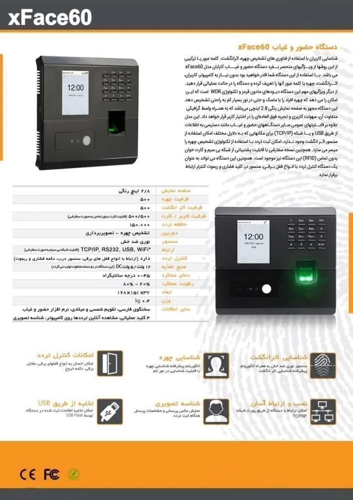 حضور و غیاب کارابان XFace60 - تصویر 2