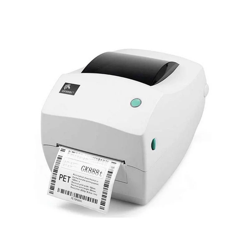 لیبل پرینتر Zebra GK888t Full Portاستوک - تصویر 1