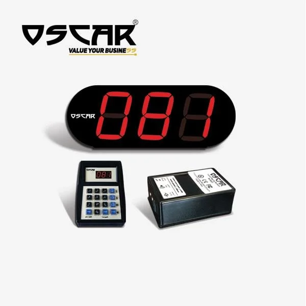 فراخوان صوتی بیسیم اسکار با یک تابلو تک ردیفه - تصویر 1
