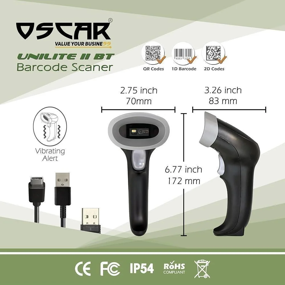 بارکدخوان Oscar Unilite II BT - تصویر 2